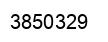 Number 3850329 black image