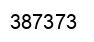 Number 387373 black image