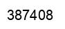 Number 387408 black image