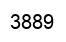 Number 3889 black image