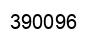 Number 390096 black image