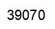 Number 39070 black image
