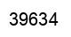 Number 39634 black image