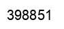 Number 398851 black image