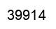 Number 39914 black image