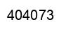 Number 404073 black image