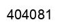 Number 404081 black image