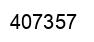 Number 407357 black image