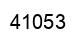 Number 41053 black image