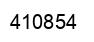 Number 410854 black image