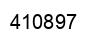 Number 410897 black image