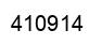 Number 410914 black image