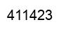 Número 411423 imagen negro