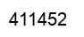 Número 411452 imagen negro