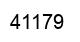 Número 41179 imagen negro