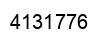 Número 4131776 imagen negro