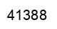 Número 41388 imagen negro
