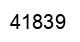 Number 41839 black image