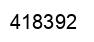 Número 418392 imagen negro
