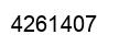 Número 4261407 imagen negro