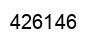 Número 426146 imagen negro