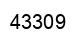 Number 43309 black image
