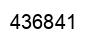 Número 436841 imagen negro
