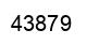 Número 43879 imagen negro