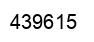 Number 439615 black image