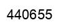 Number 440655 black image