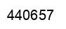 Number 440657 black image