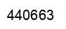 Number 440663 black image