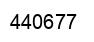 Number 440677 black image