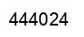Número 444024 imagen negro