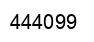 Number 444099 black image