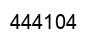 Number 444104 black image