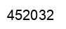 Número 452032 imagen negro
