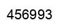 Number 456993 black image