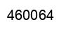 Number 460064 black image