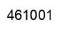 Número 461001 imagen negro