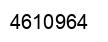 Number 4610964 black image
