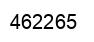 Number 462265 black image