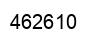 Number 462610 black image