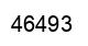 Number 46493 black image