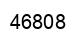 Número 46808 imagen negro