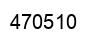 Número 470510 imagen negro