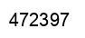 Number 472397 black image