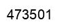 Number 473501 black image