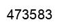 Number 473583 black image