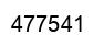 Number 477541 black image